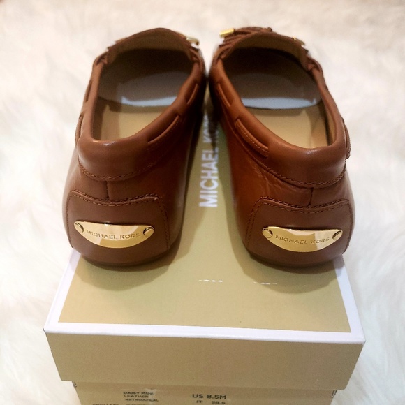 Michael Kors Leather Moccasin Loafers - Picture 3 of 8
